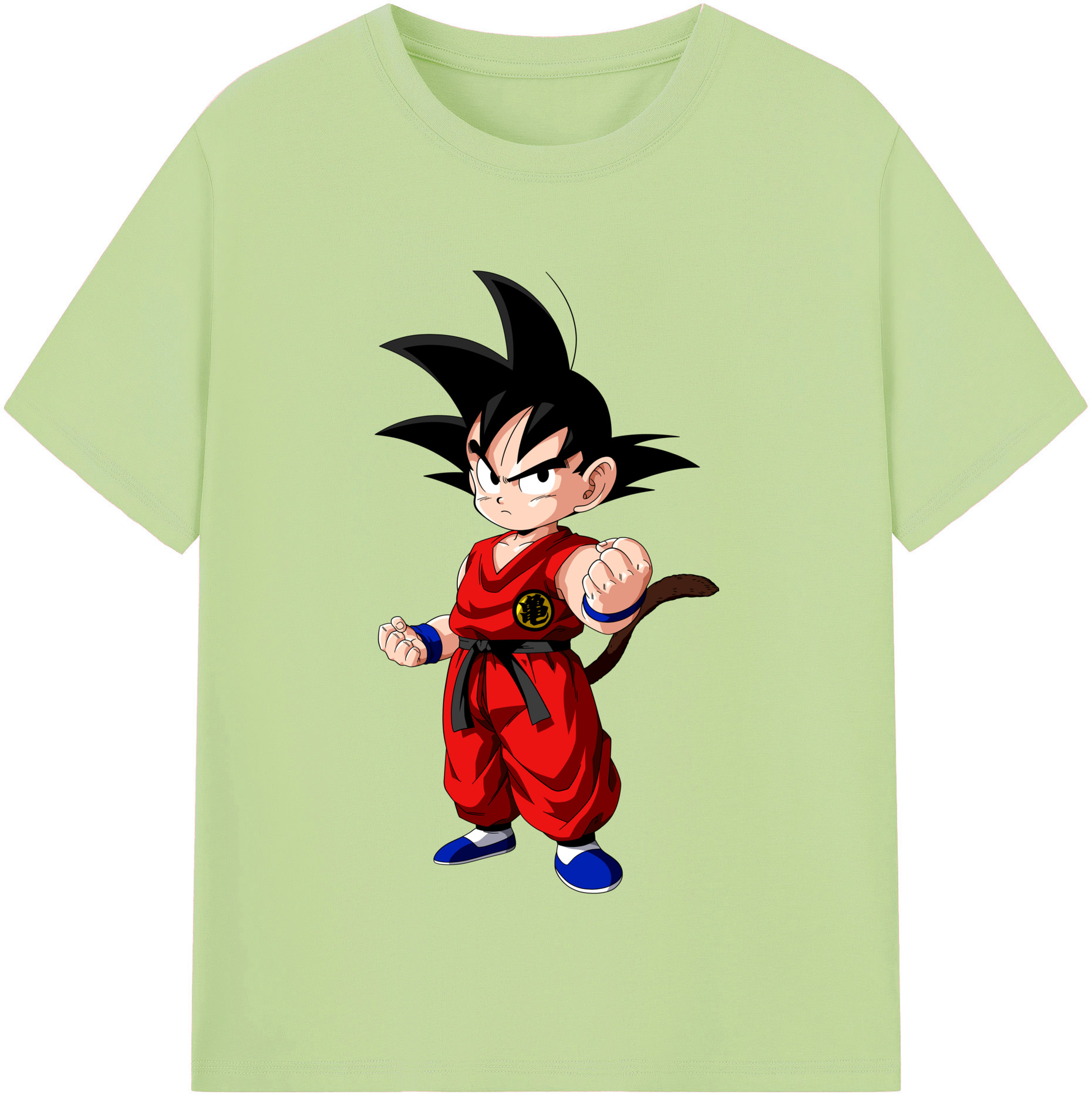 （画像用） ドラゴンボール 孫悟空（そん ごくう）Son Goku カカロット DRAGON BALL Kakarotto 綿100％半袖Tシャツ（フロントプリント）